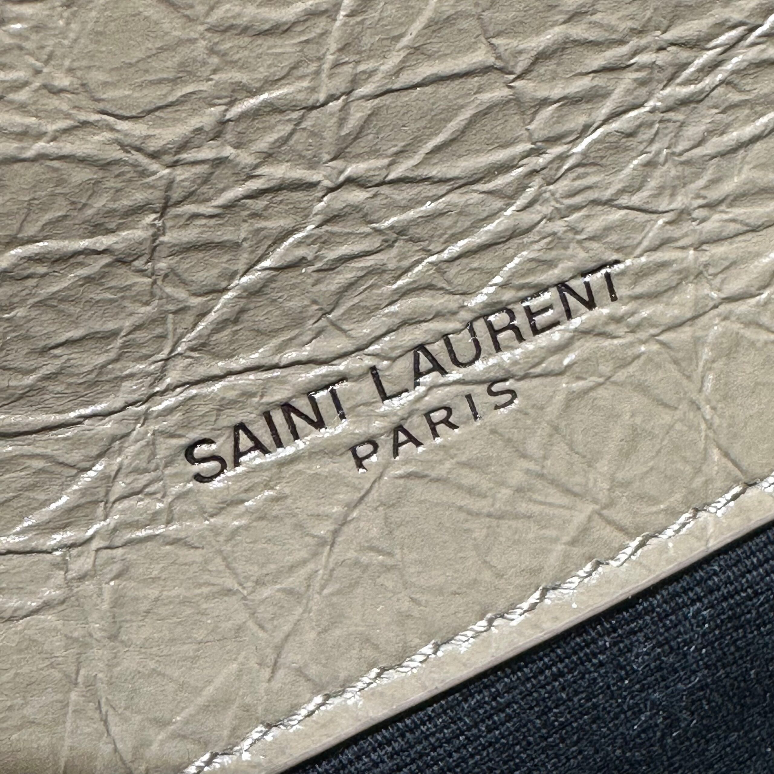 YSL Niki Baby Bag Beige Pelle di vitello 338878