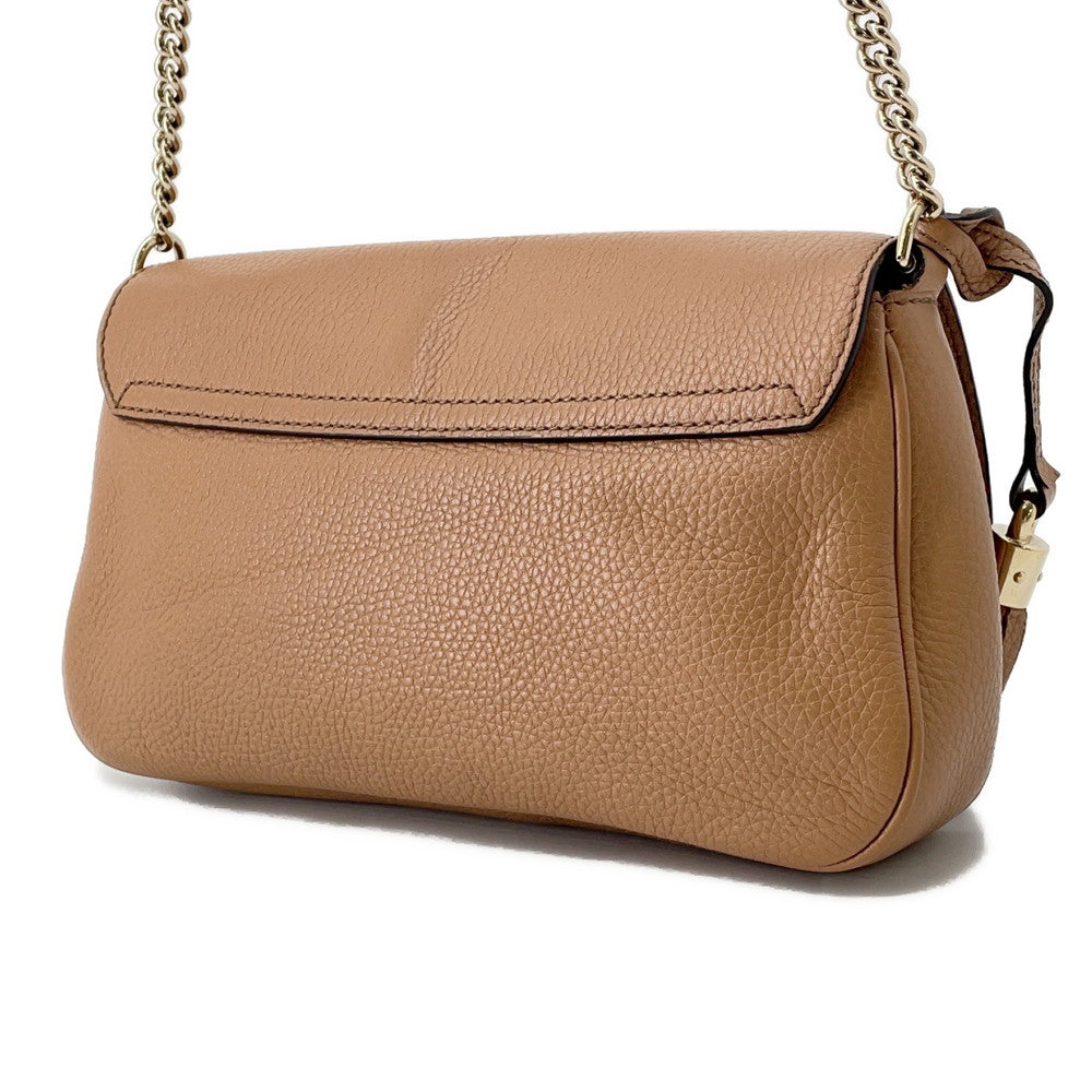 Gucci ?soho Chainshoulder Beige536224 Pelle