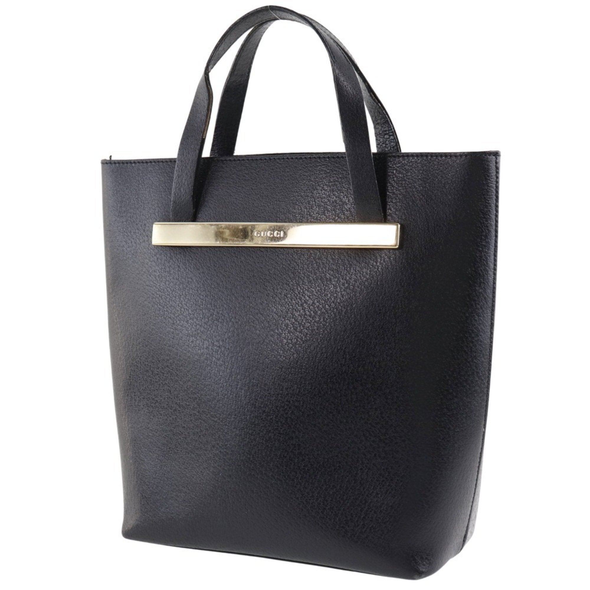 Gucci Old Pelle Nero Ladies Shopper