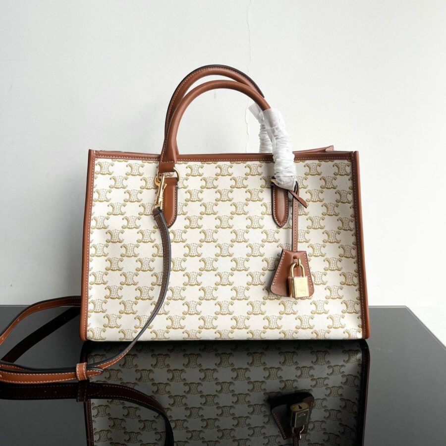 Designer Tote white bag – front view