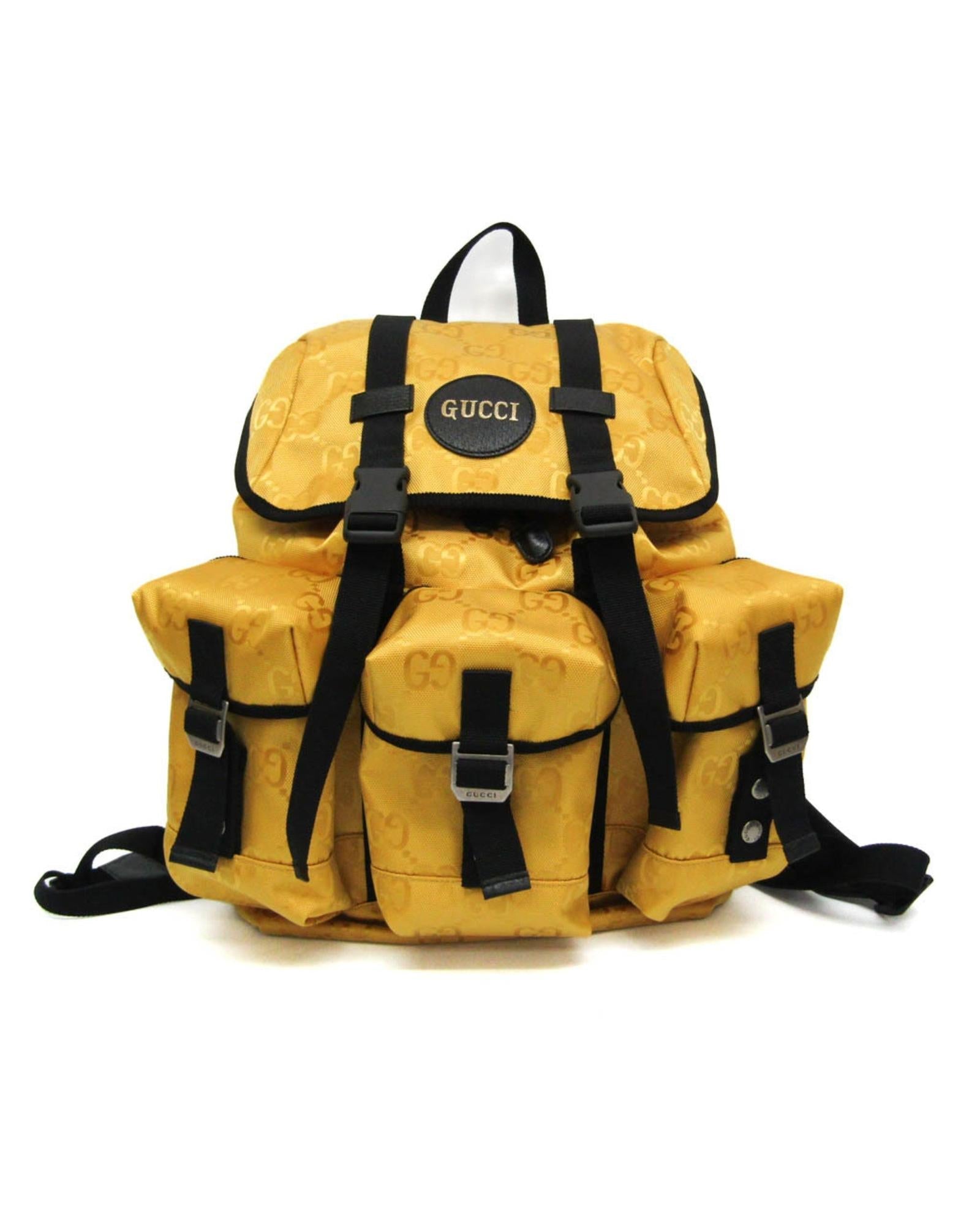 Zaino in nylon e pelle