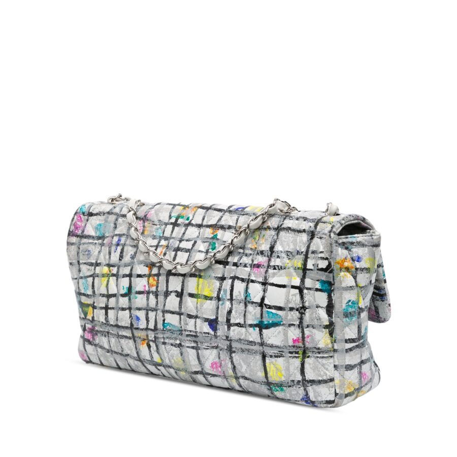 Chanel handbag white – front view