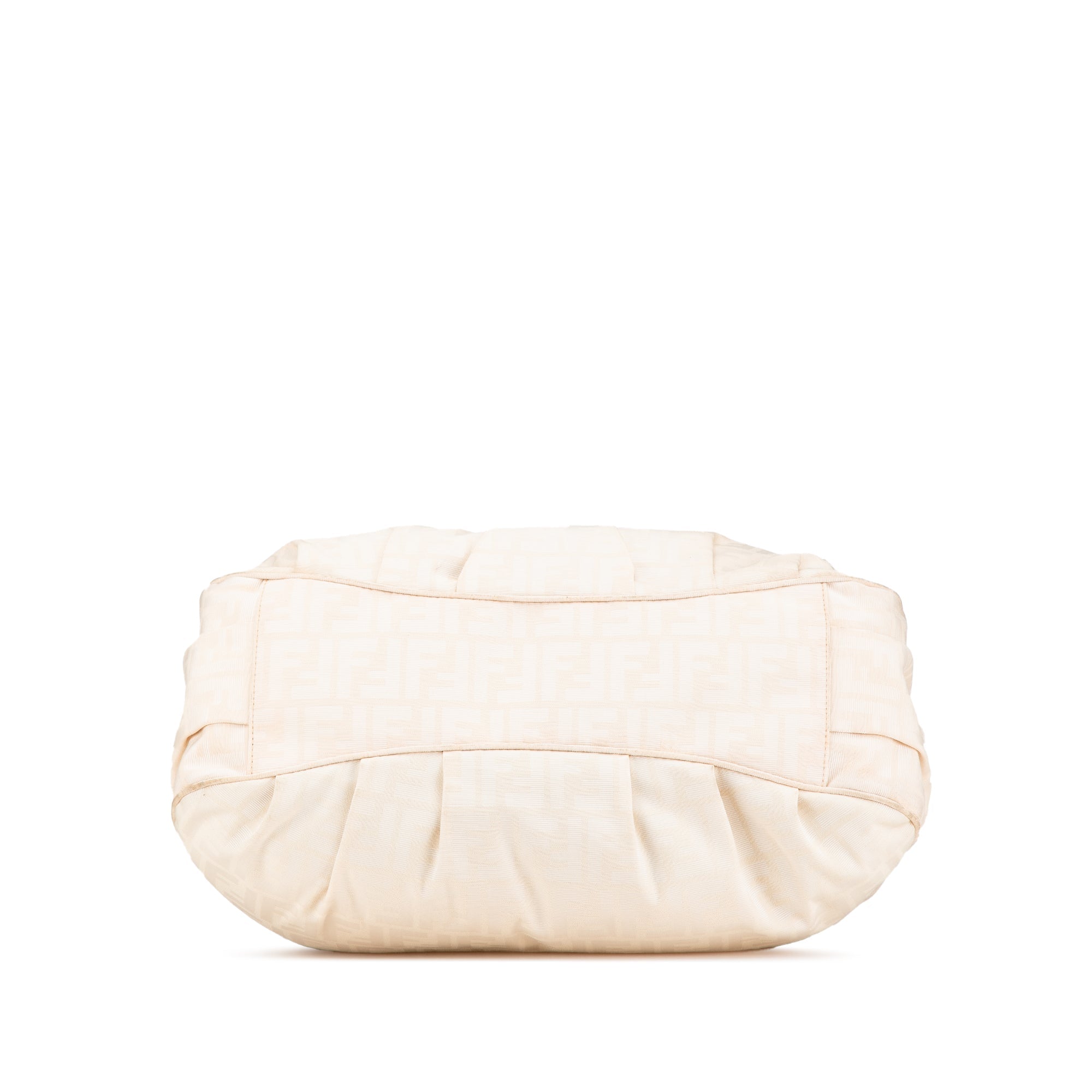 Shopping bag Mia grande in Tela Zucca Fendi Bianca