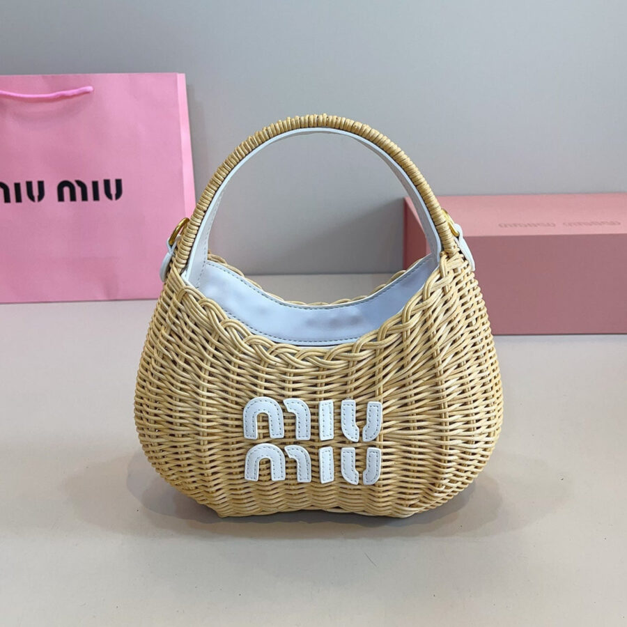 Designer Hobo brown bag – front view
