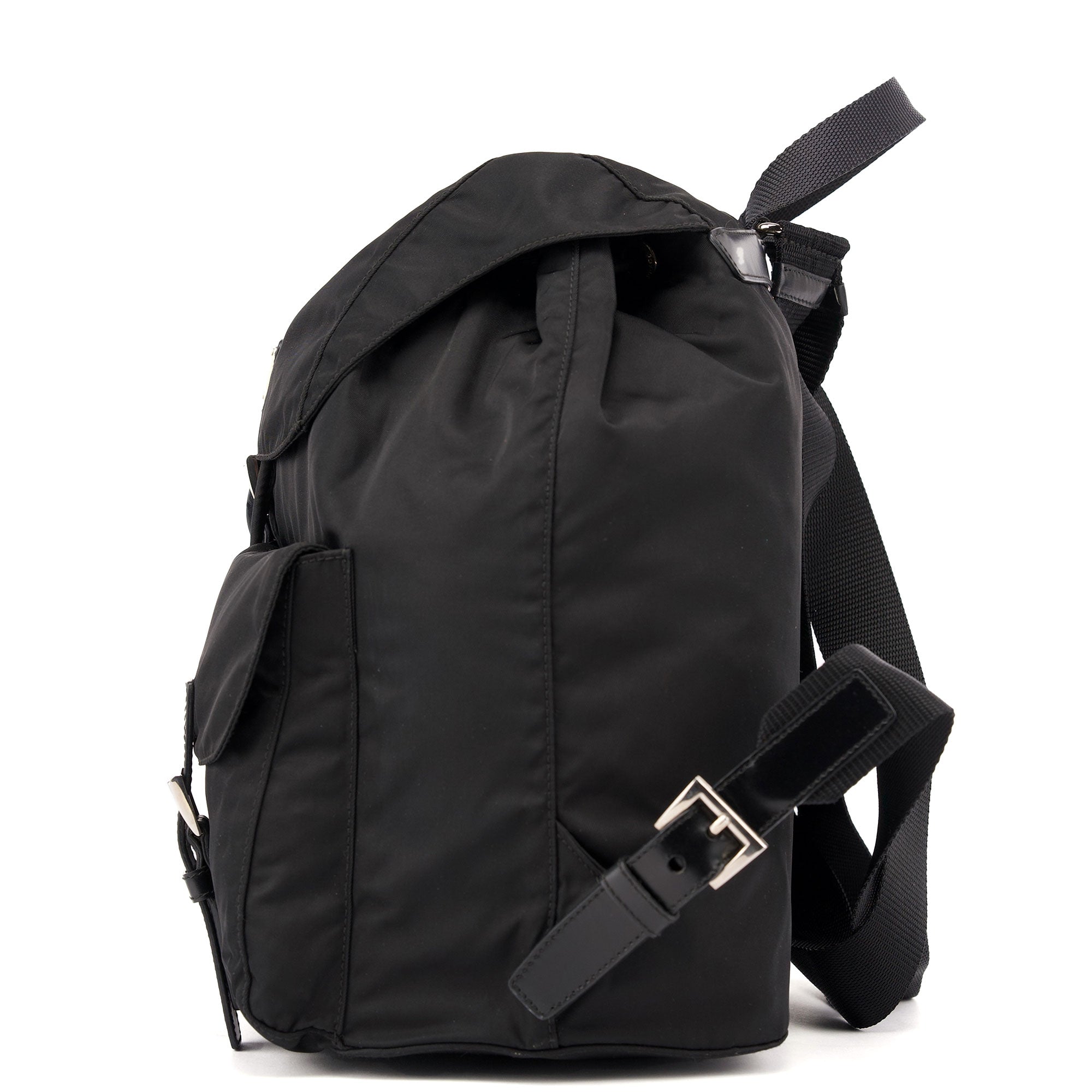 Nero Tessuto Vela Backpack